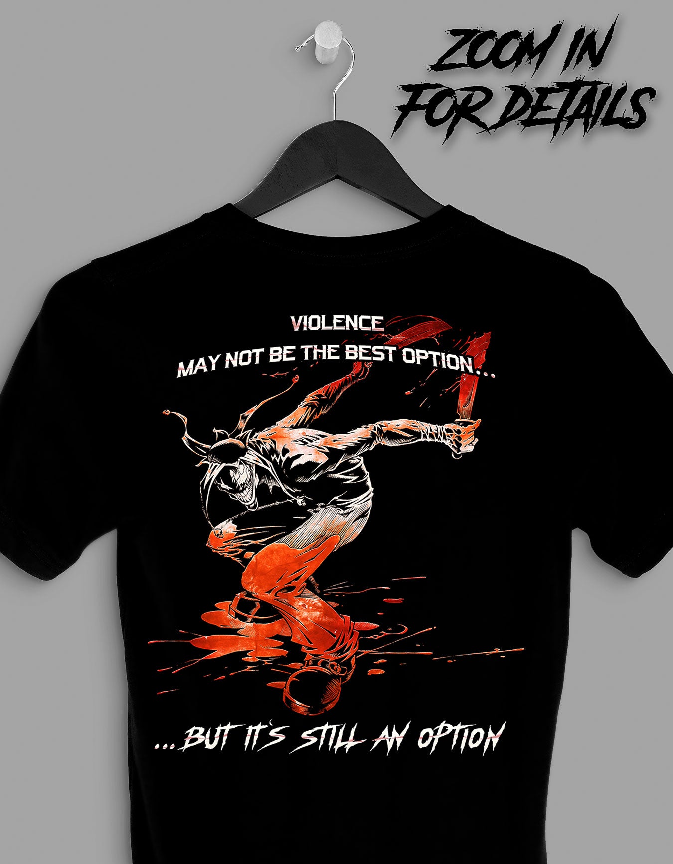 Violence Wicked Jester Tee Shirt