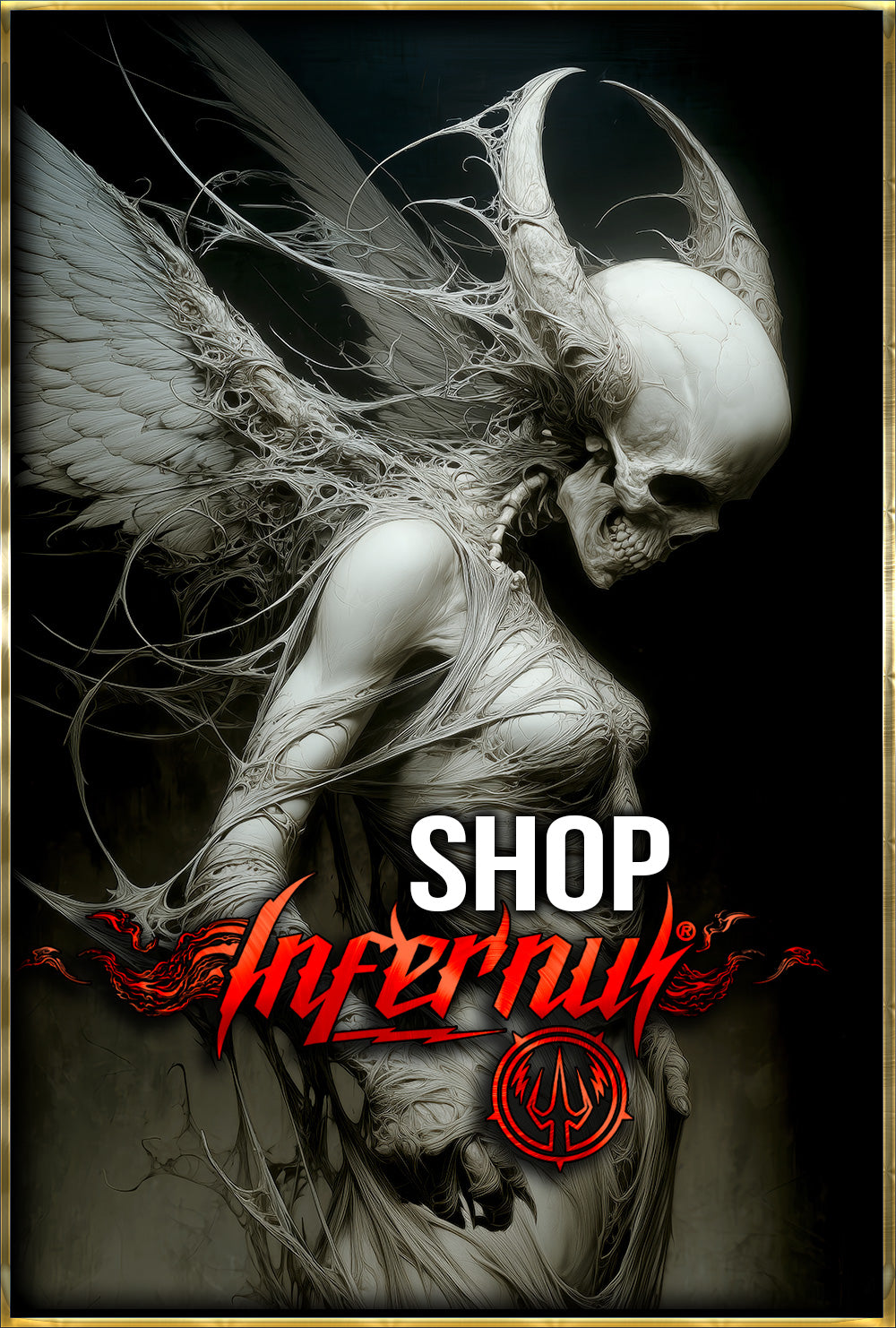 Infernus Fine Art Premium Horror Tees and Macabre T-shirts