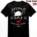"Chose Your Own Fate" FRONT Infernus Premium Horror T-shirt