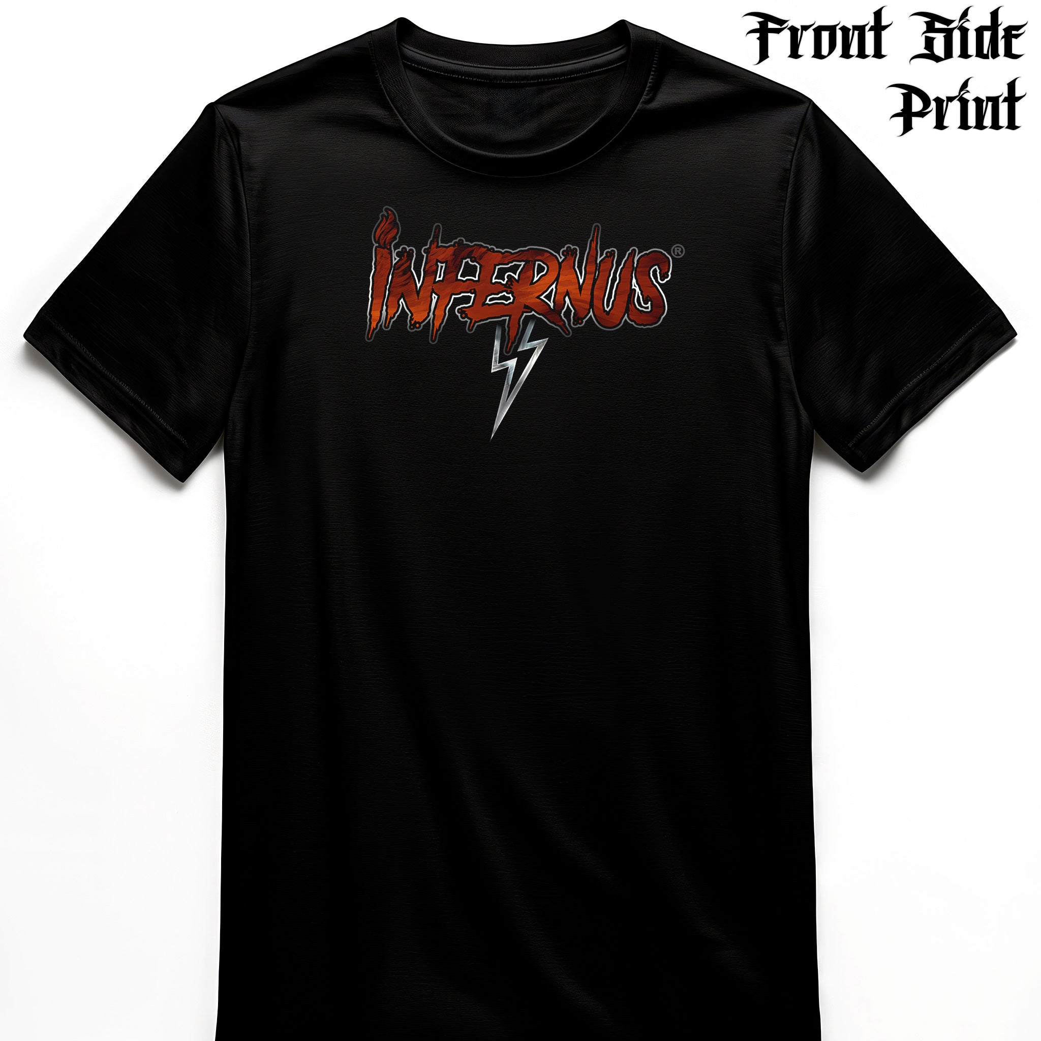 "Fire Breathing Wolf" Infernus Premium Horror T-shirt