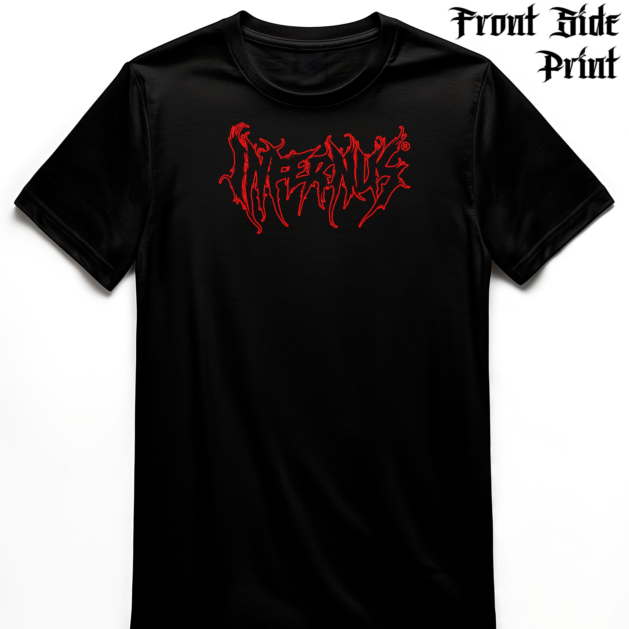 "Horned Skull" Infernus Premium Horror T-shirt