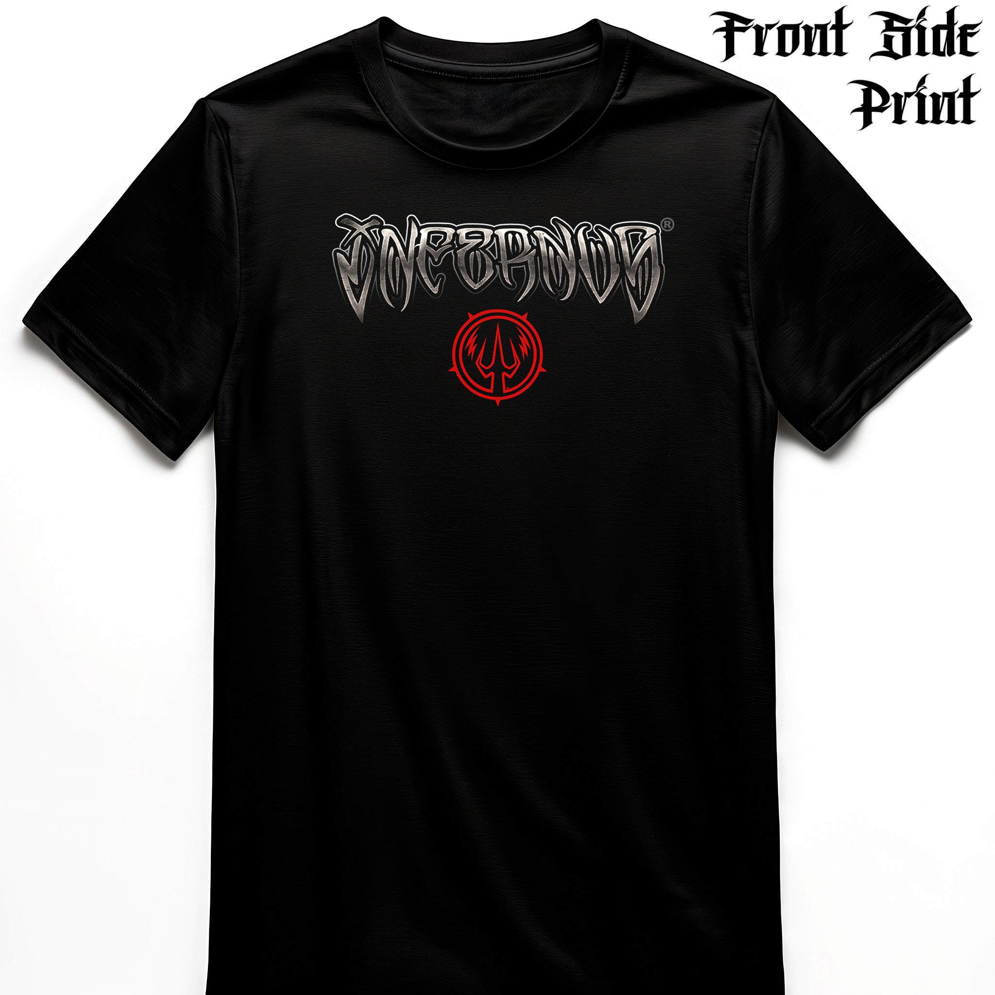 "Quetzalcoatl red logo" Infernus Premium Horror T-shirt