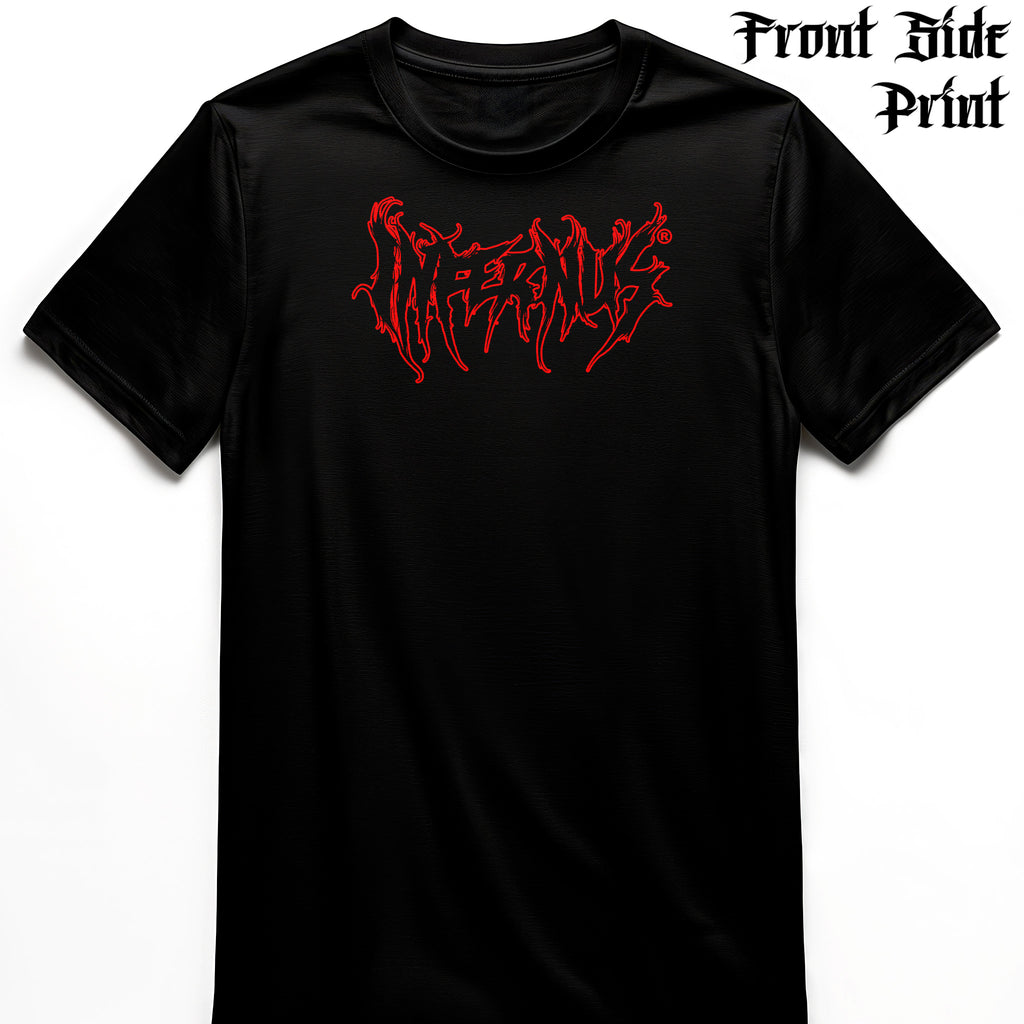 "Skull Crown Logo" Infernus Premium Horror T-shirt