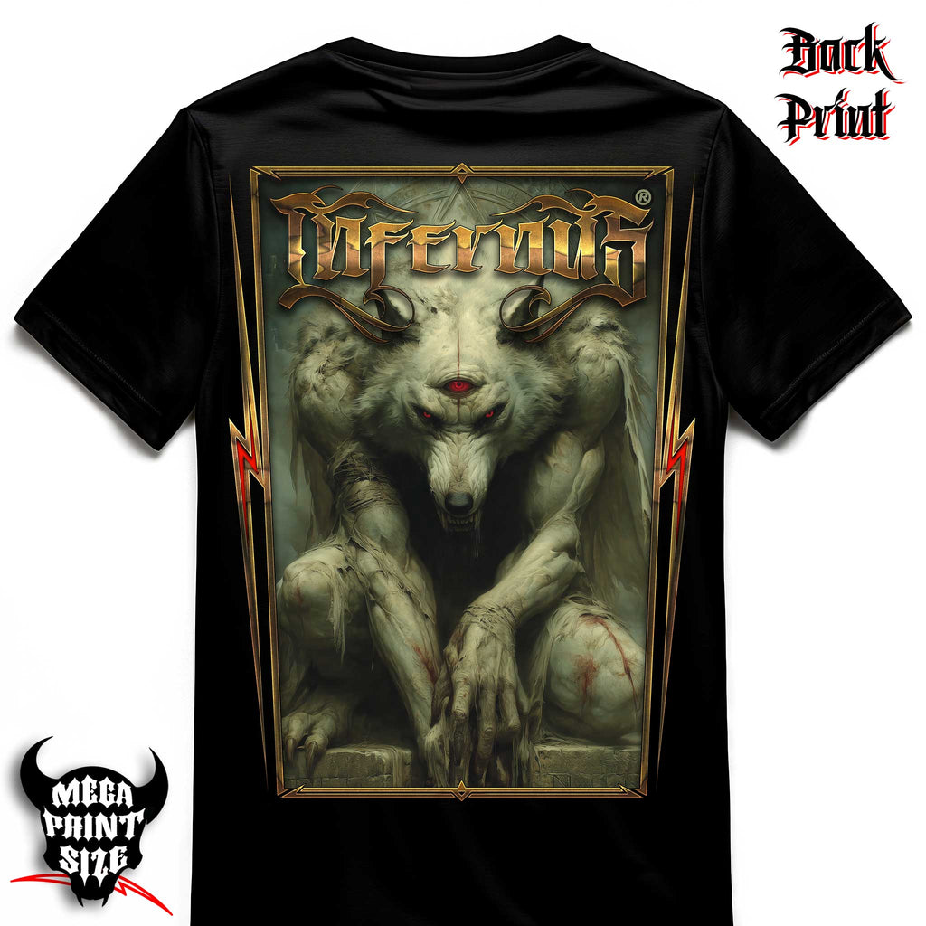 "3 Eyed Wolf" Infernus Premium Horror T-shirt