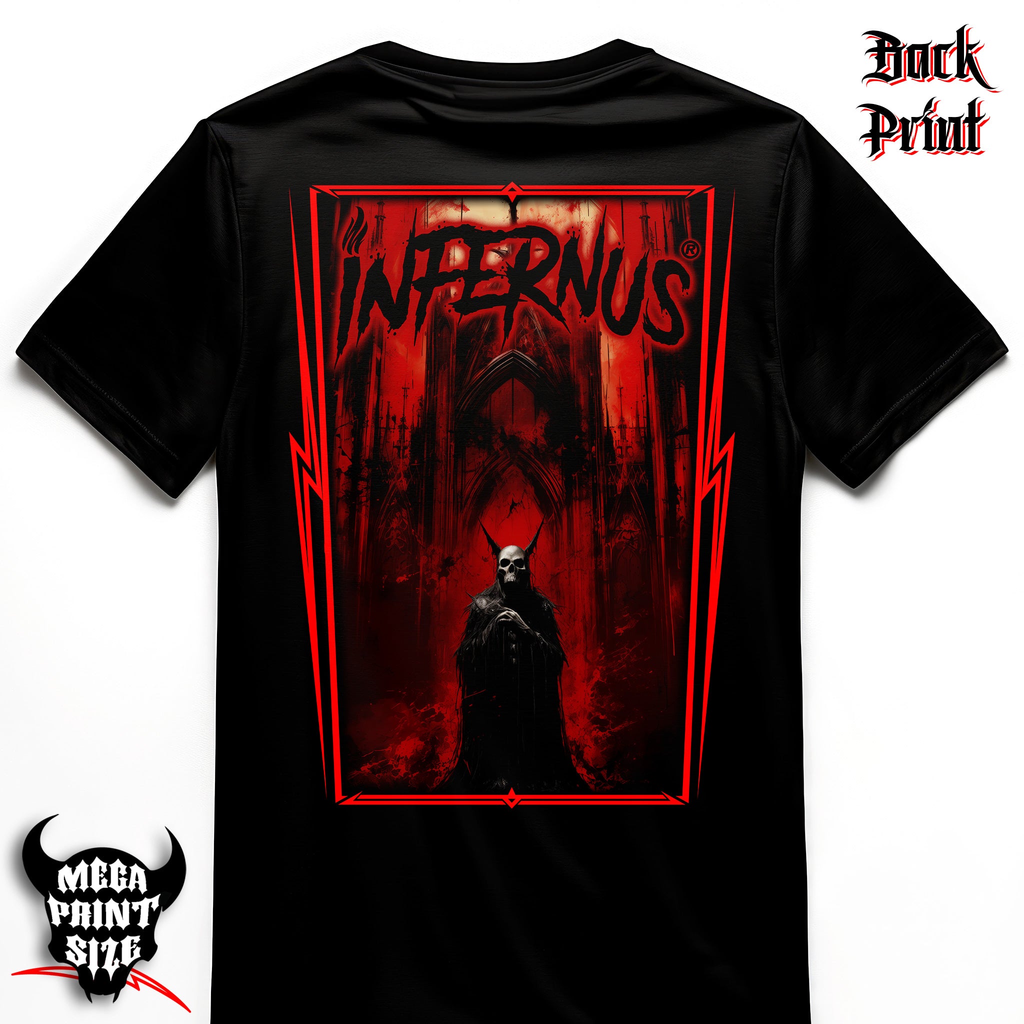 "All Are Welcome" Infernus Premium Horror T-shirt