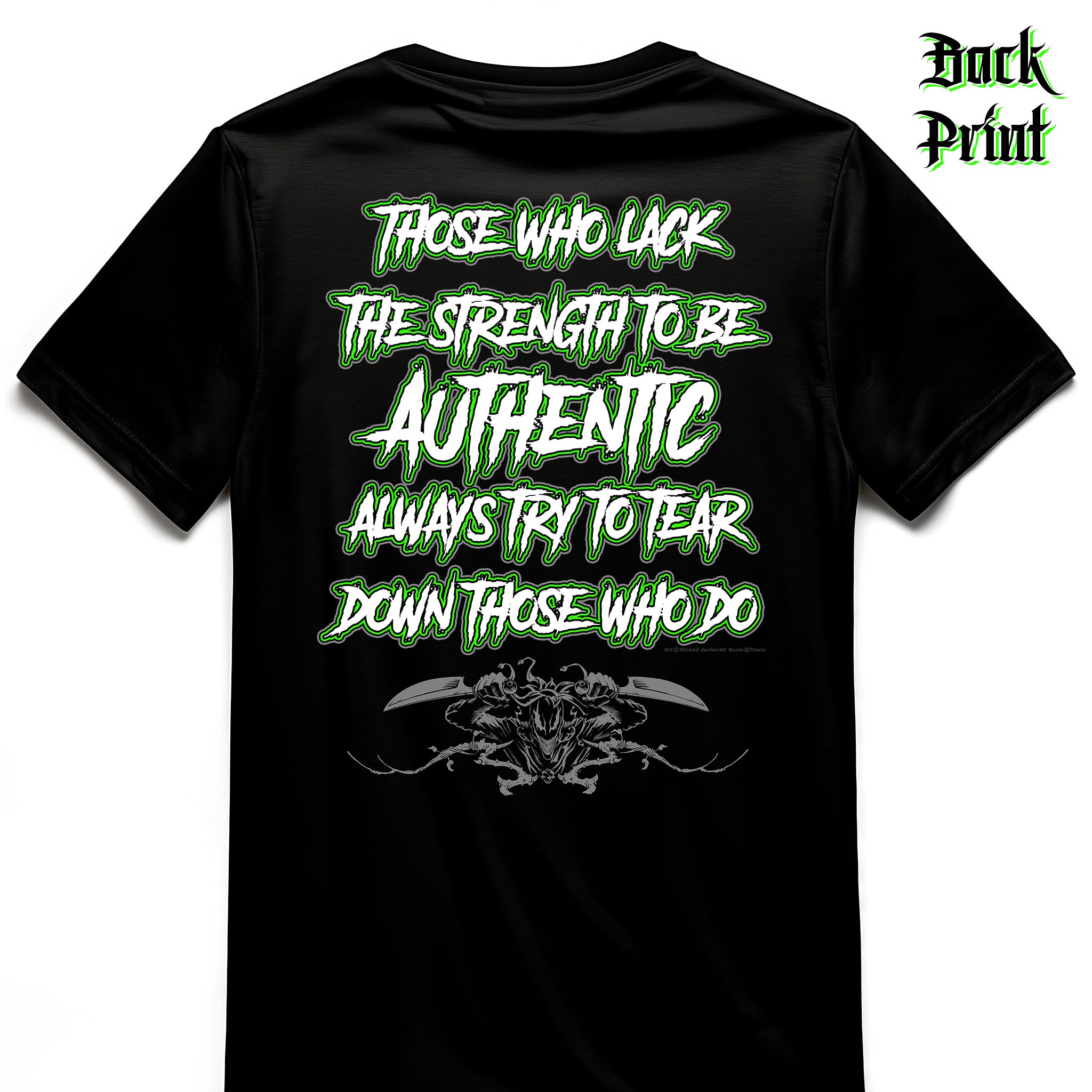 "Authentic" Wicked Jester Premium T-shirt