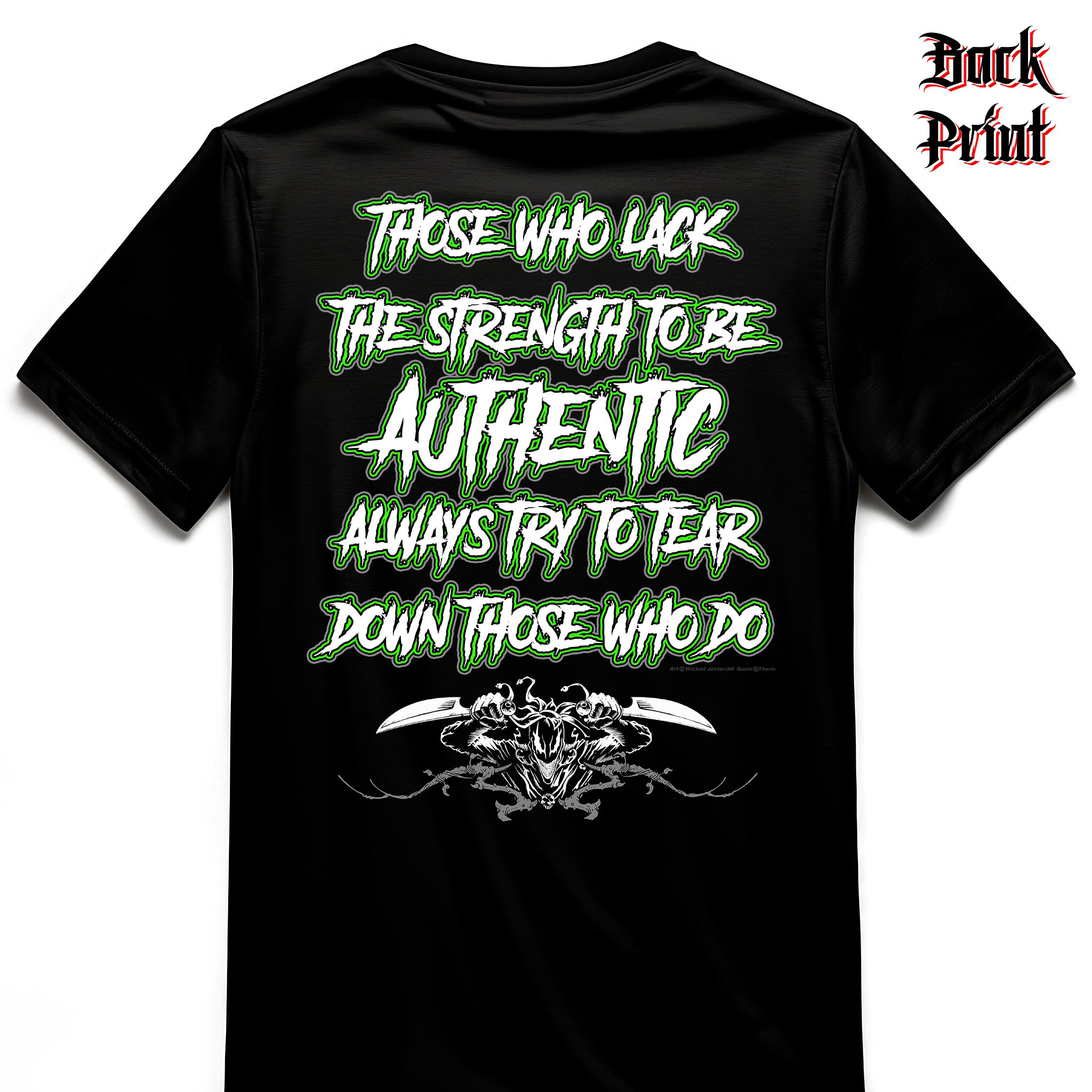 "Authentic" Wicked Jester Premium T-shirt