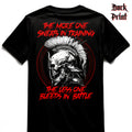 "Bleed in Battle" Wicked Jester Premium T-shirt