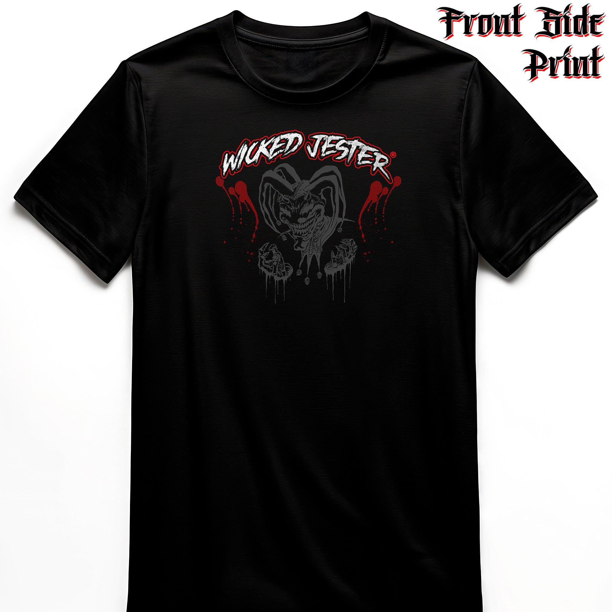 "Blood Not Theory" Wicked Jester Premium T-shirt