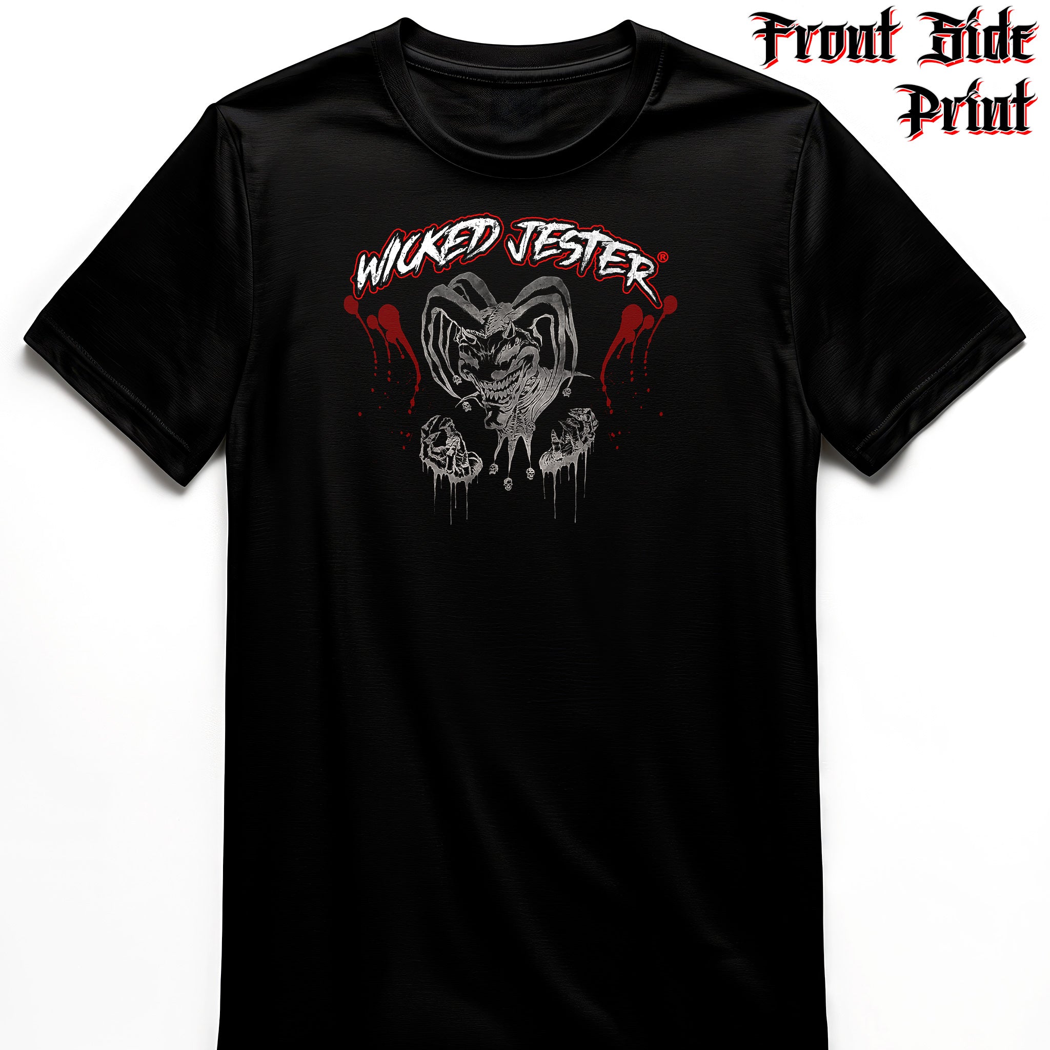 "Blood Not Theory" Wicked Jester Premium T-shirt
