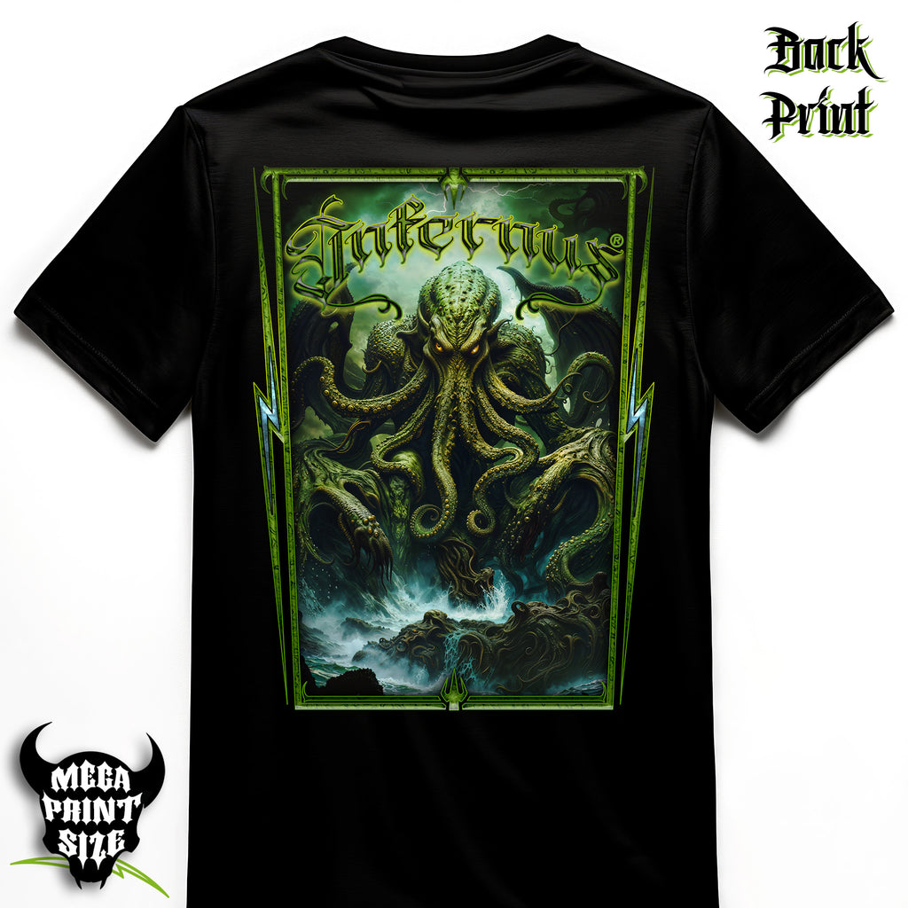 "Cthulhu Rising Tide" Infernus Premium Horror T-shirt