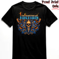 "DeadHead Moth" FRONT-sided Infernus Premium Horror T-shirt