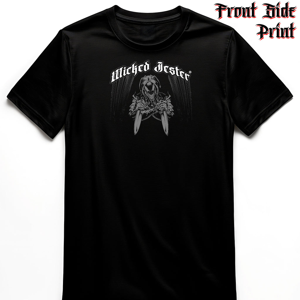 "Die On Your Feet" Wicked Jester Premium T-shirt