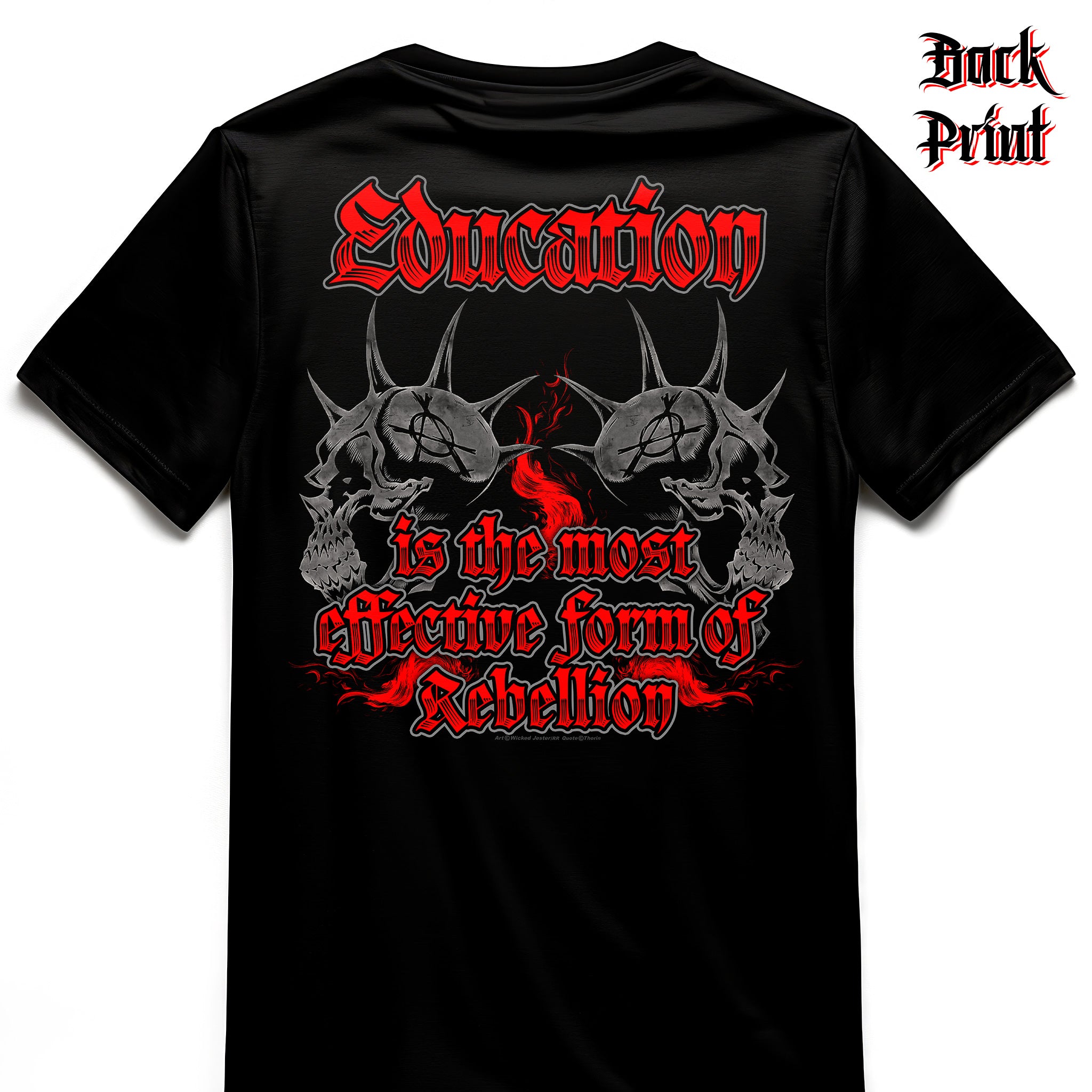 "Education" Wicked Jester Premium T-shirt