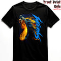 "Inflamed" FRONT-sided Infernus Premium Horror T-shirt