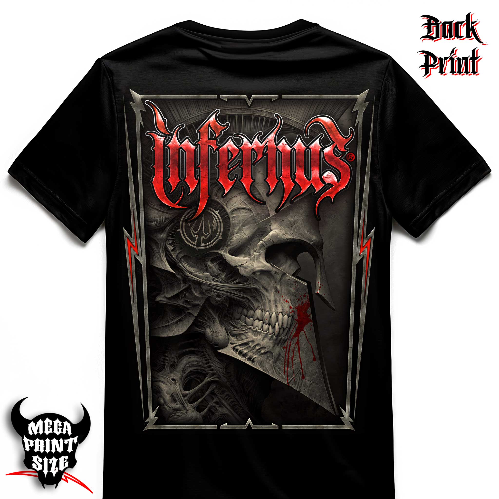 "Exhale Death" Infernus Premium Horror T-shirt