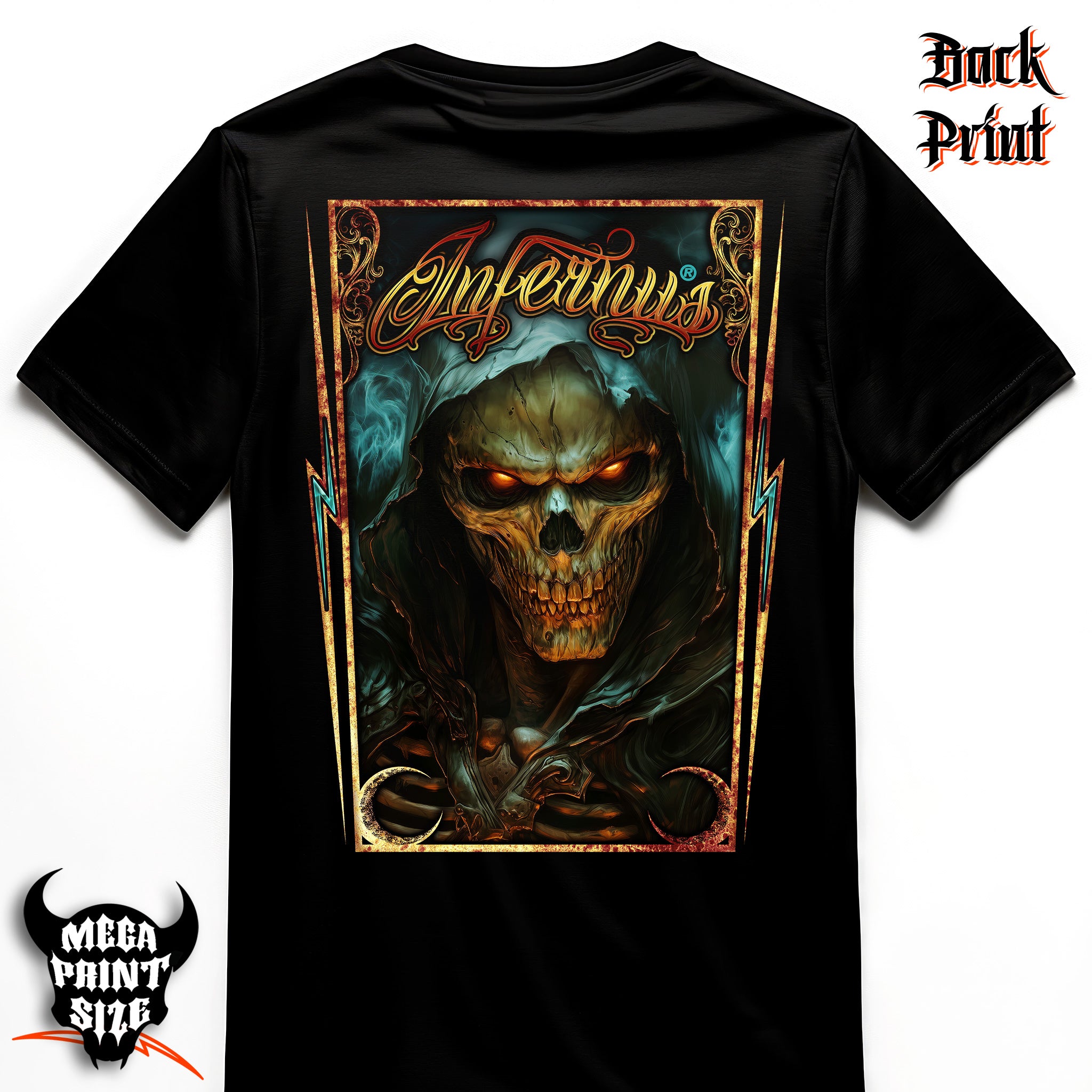 "Gold Reaper" Infernus Premium Horror T-shirt