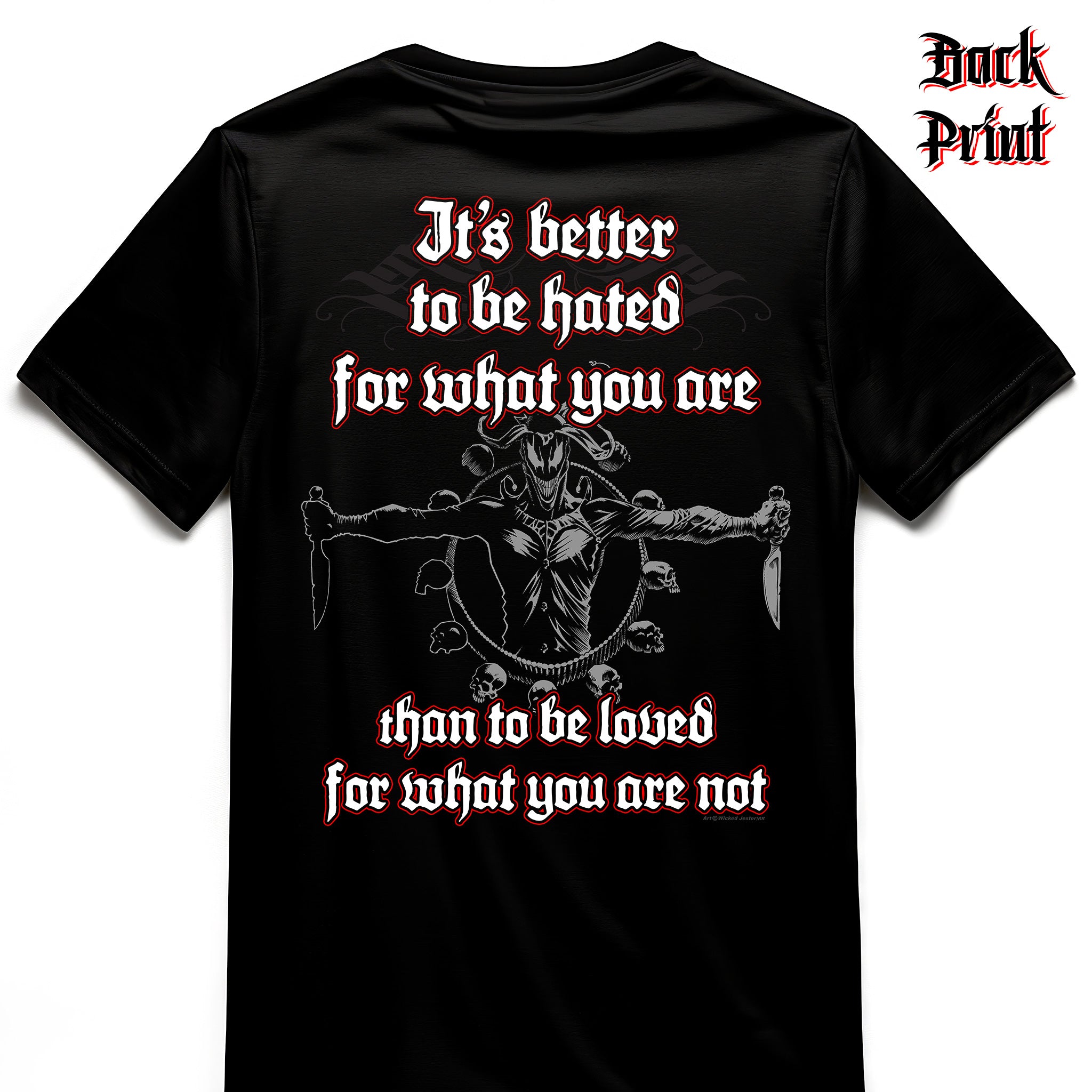 "Hated" Wicked Jester Premium T-shirt