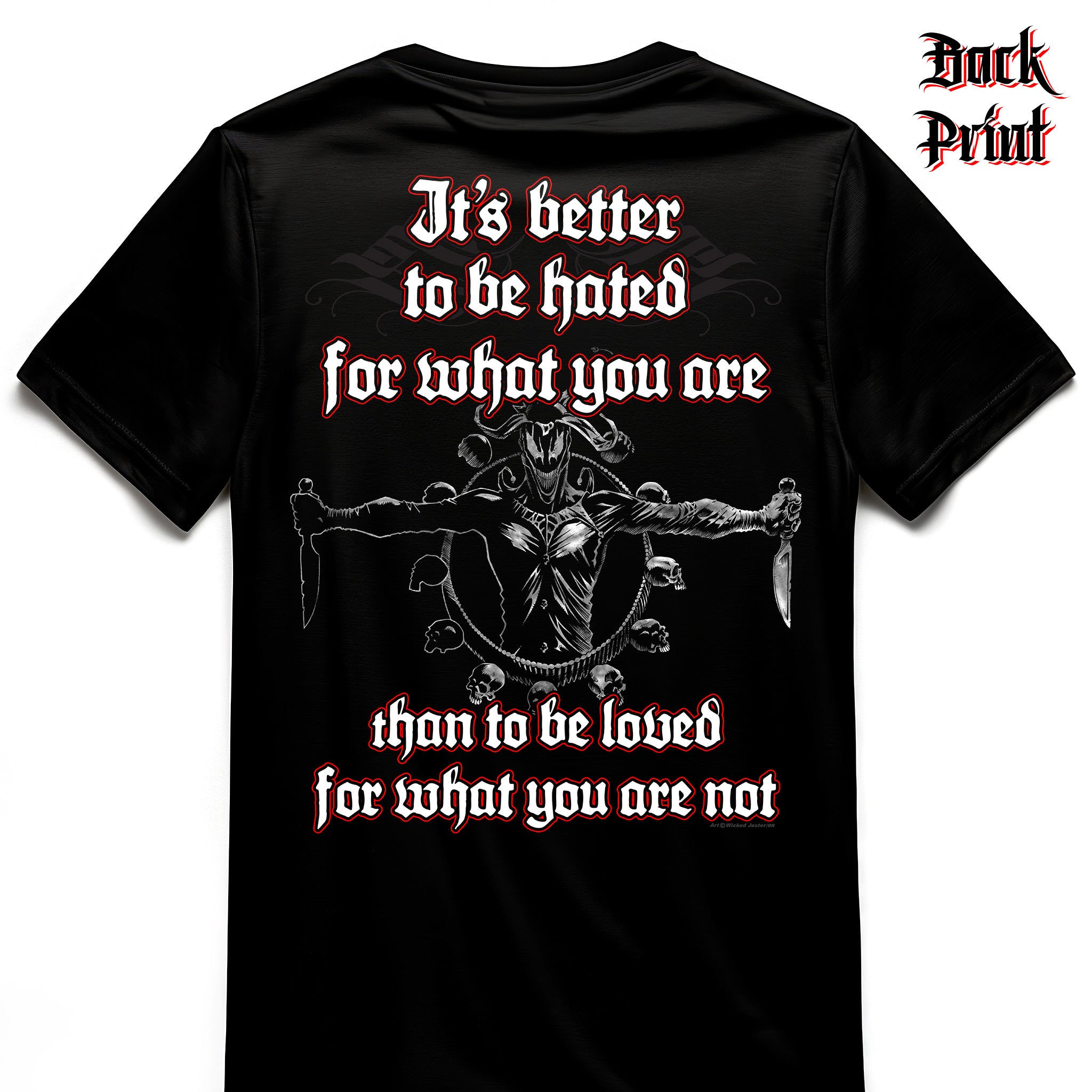 "Hated" Wicked Jester Premium T-shirt