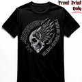 "Hellions, Heathens and Rebels" FRONT-sided Infernus Premium Horror T-shirt