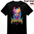 "Kiss of Death" FRONT-sided Infernus Premium Horror T-shirt