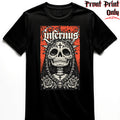 "Lady Muertos" FRONT-sided Infernus Premium Horror T-shirt