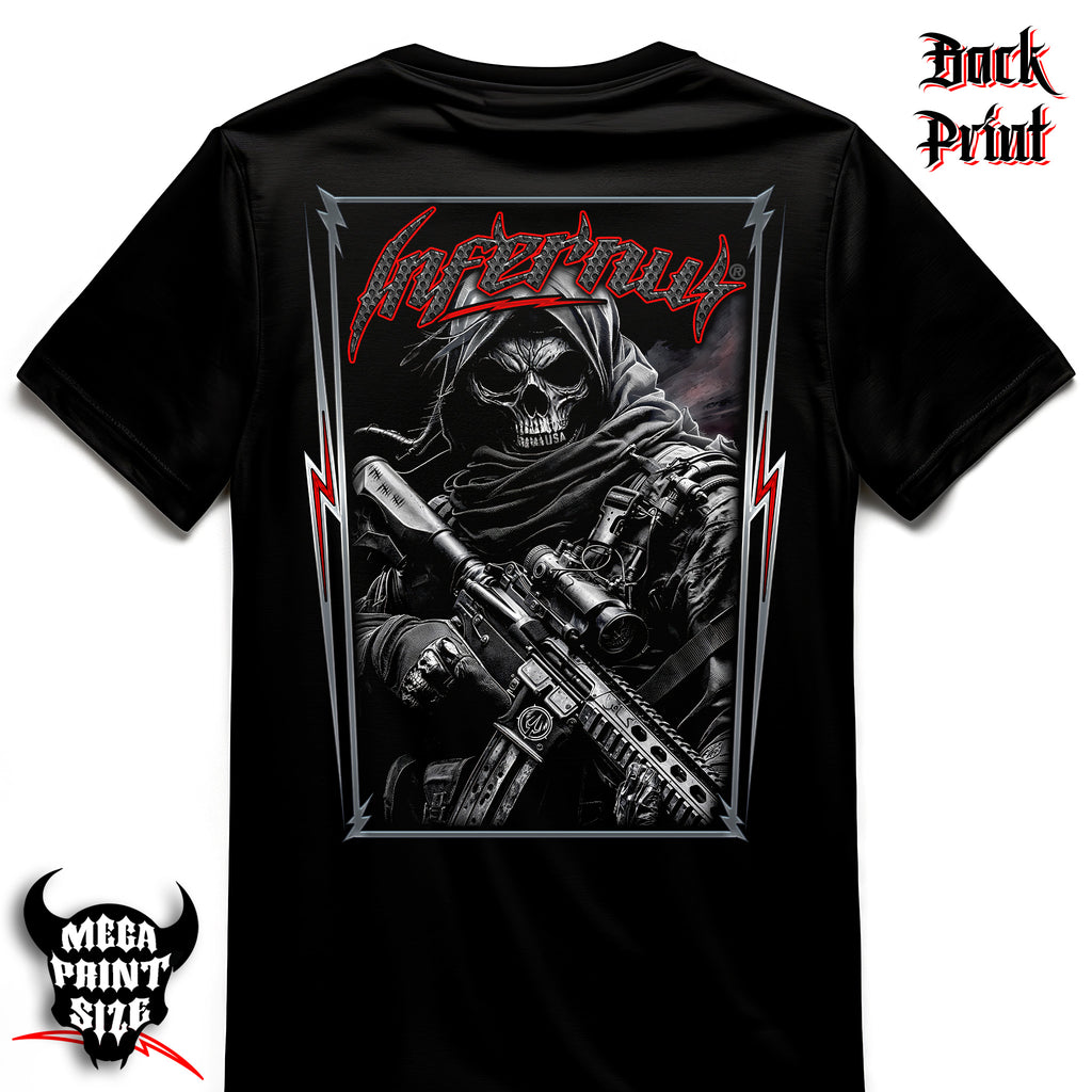 "Militant Reaper" Infernus Premium Horror T-shirt