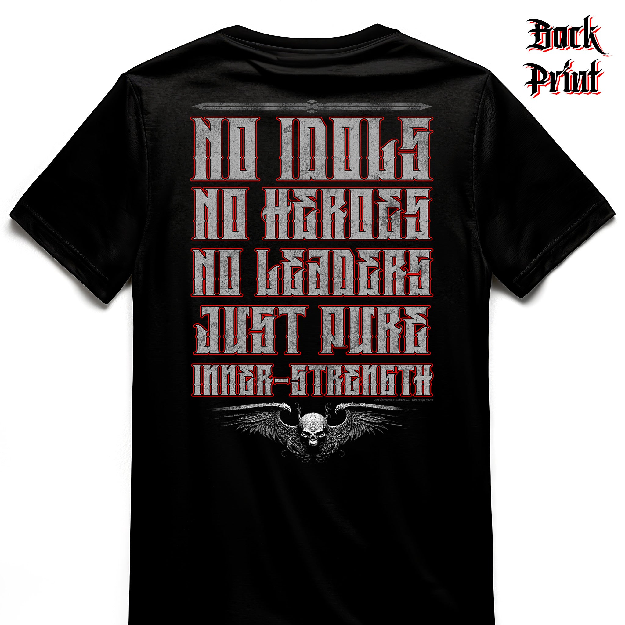 "No Idols" Wicked Jester Premium T-shirt