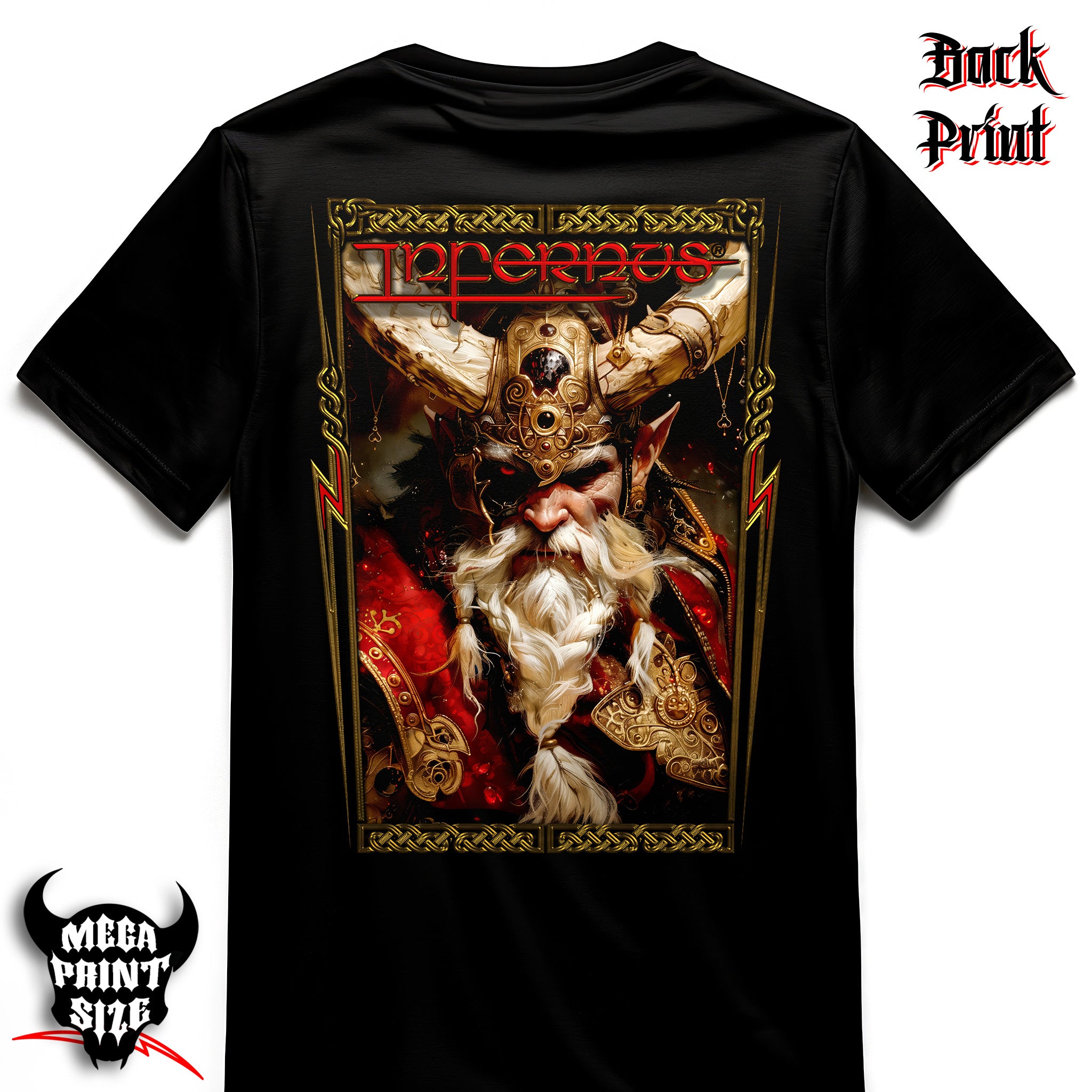 "Odin" Infernus Premium Viking Horror T-shirt