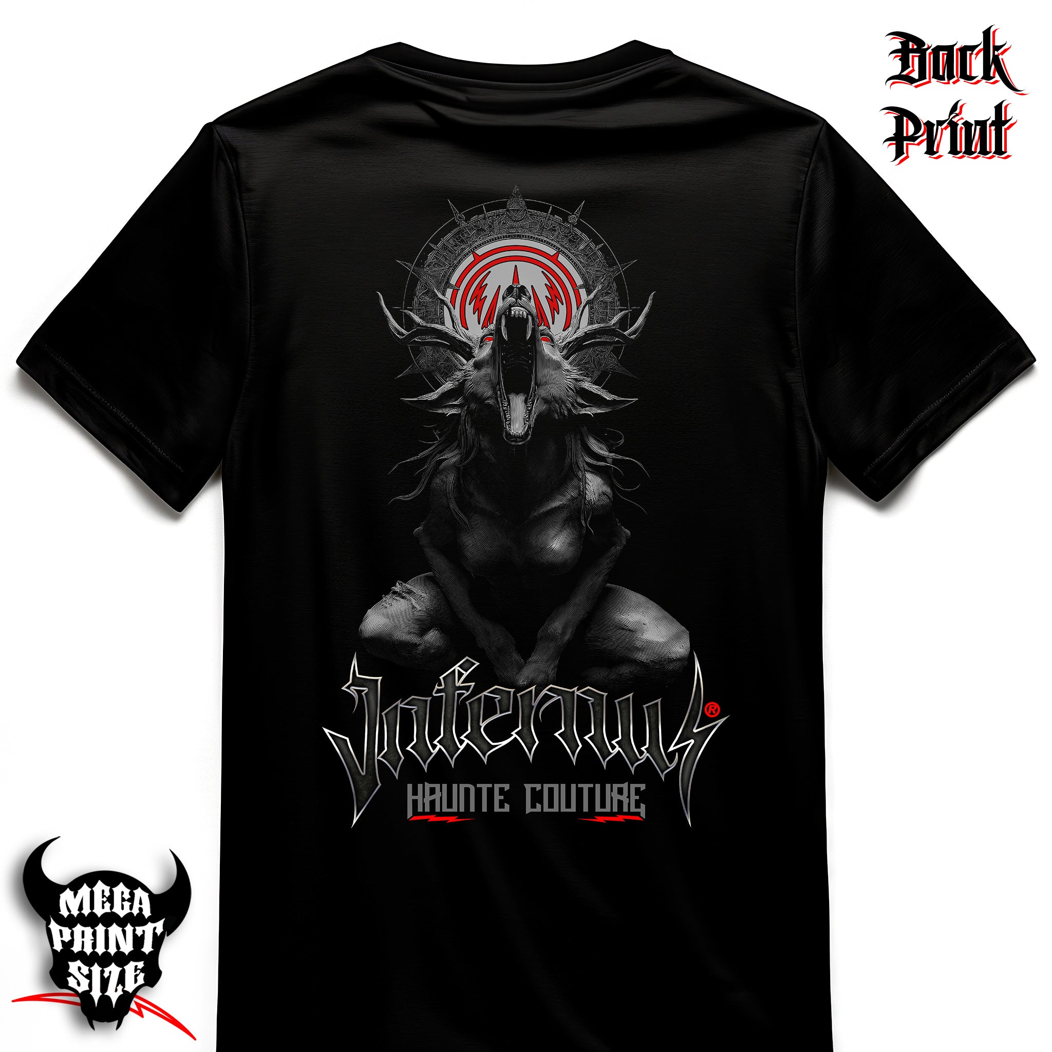"Pagan Wolf" Infernus Premium Horror T-shirt
