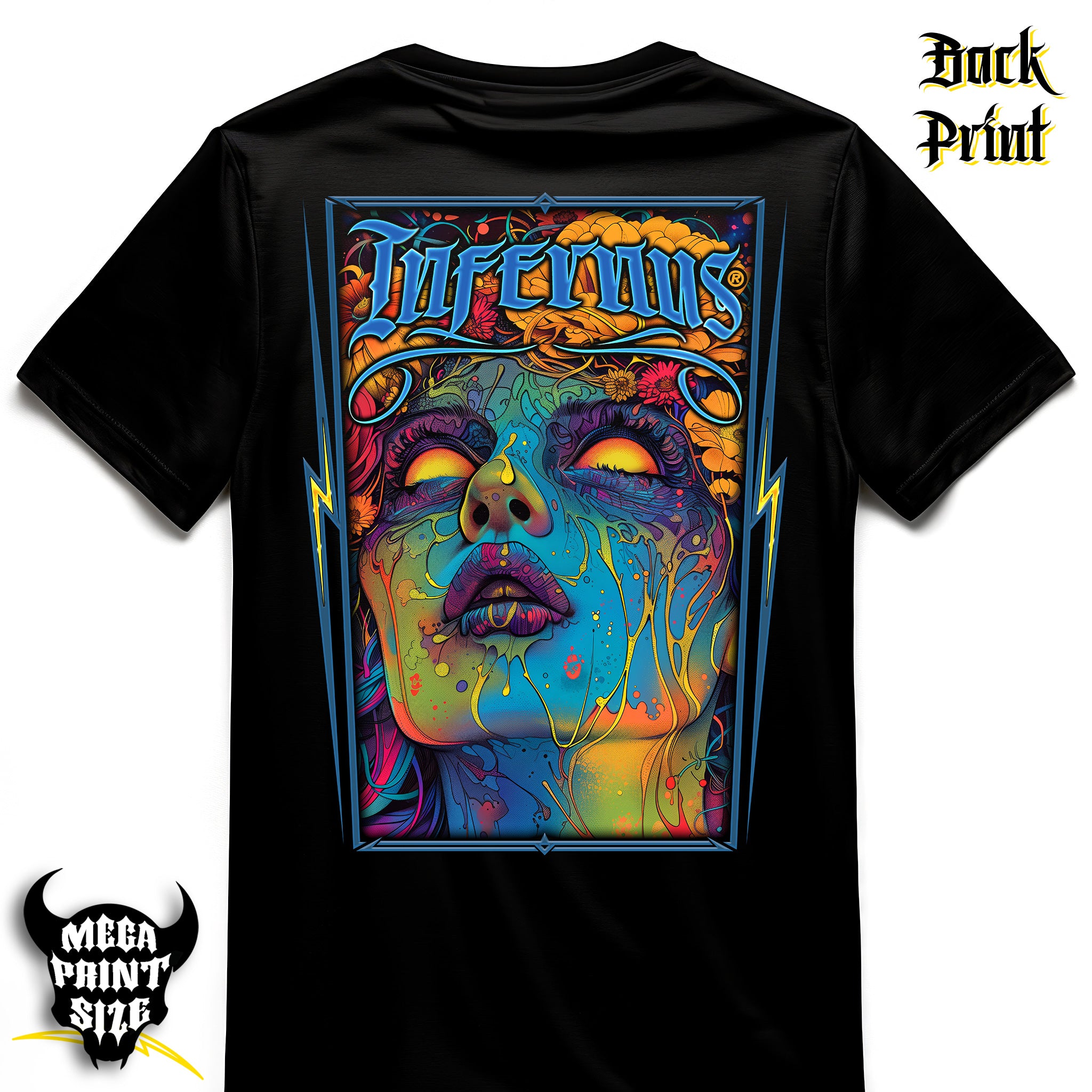 "Poisoned Flower Power" Infernus Premium Horror T-shirt