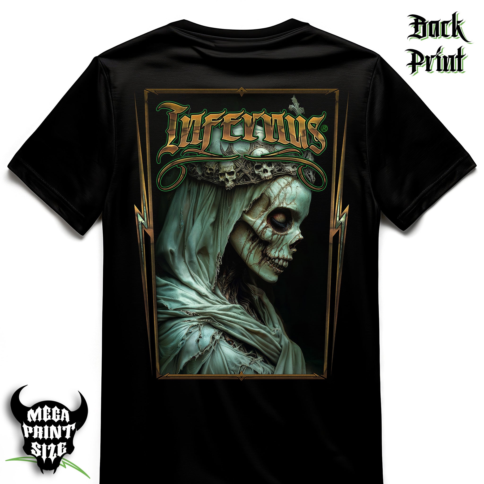 "Queen Of The Dead" Infernus Premium Horror T-shirt