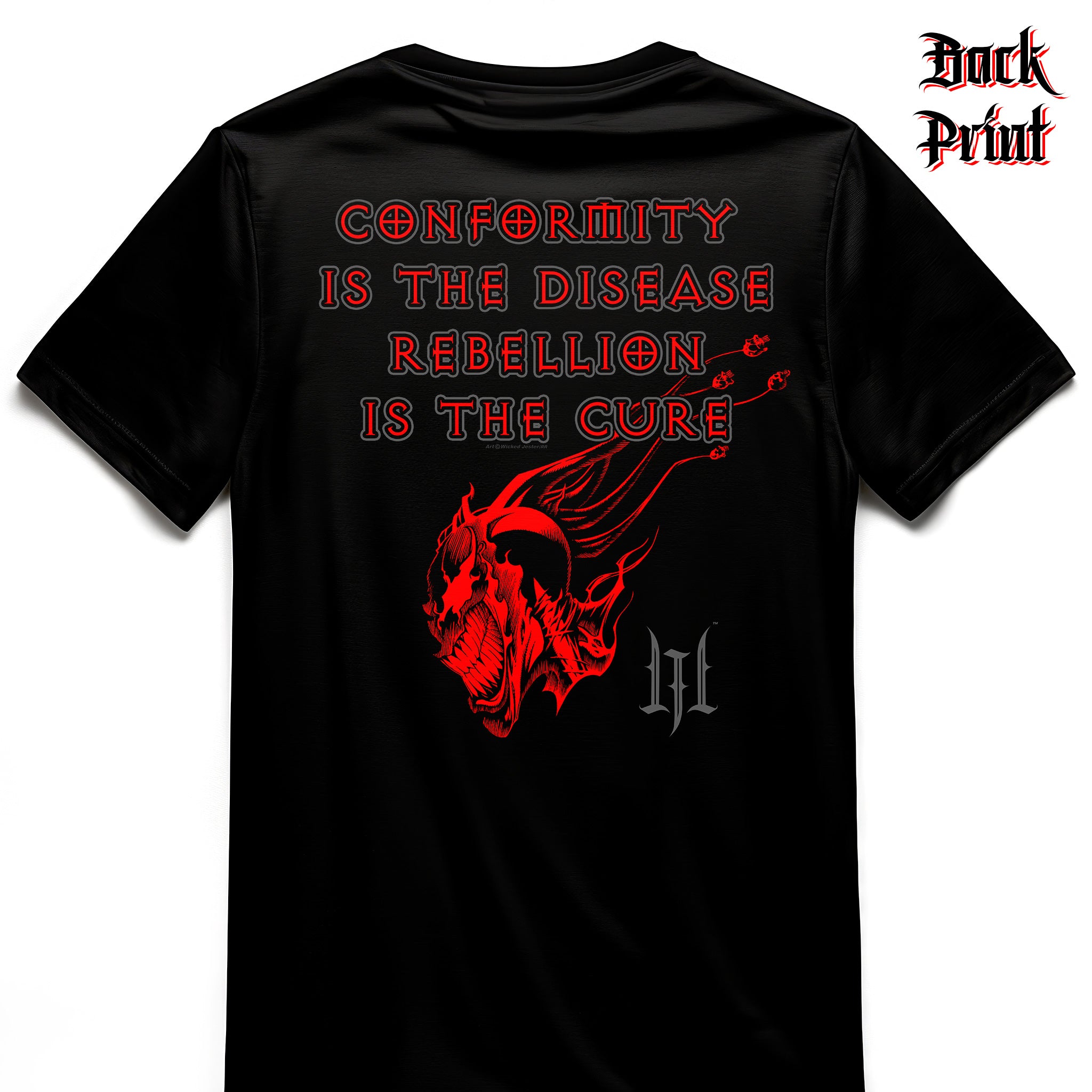"Rebellion" Wicked Jester Premium T-shirt