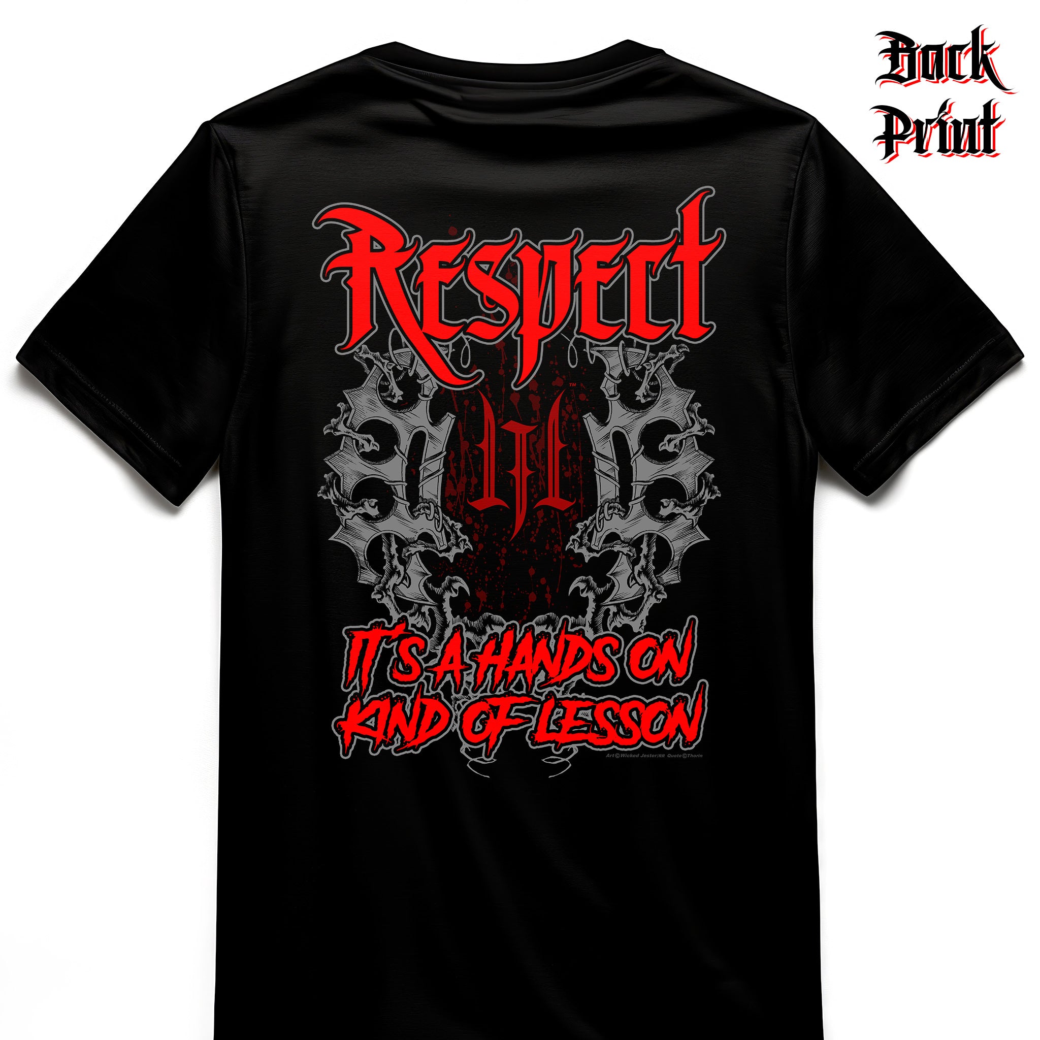 "Respect" Wicked Jester Premium T-shirt
