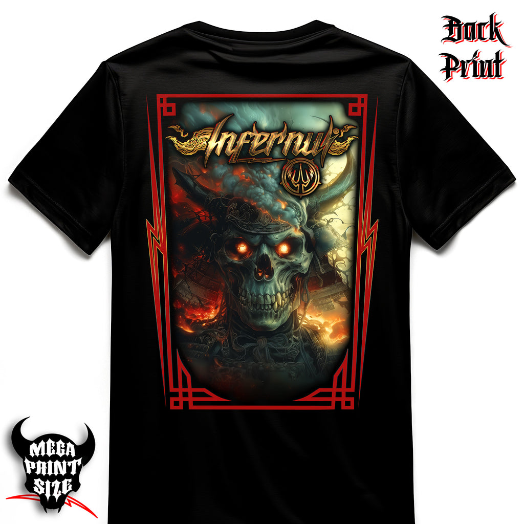 "Samurai Pyre" Infernus Premium Horror T-shirt