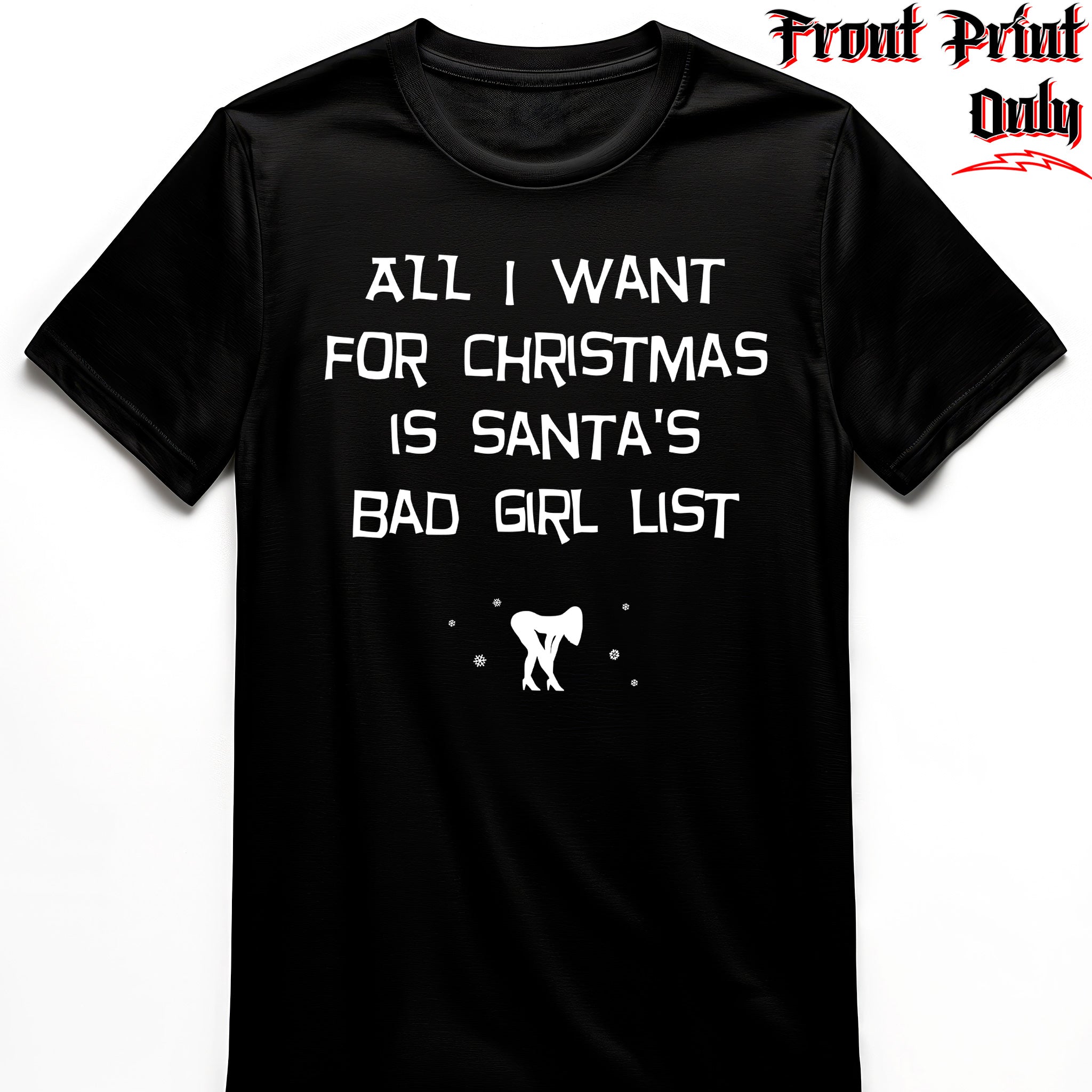 "Santa's List" Word Tee