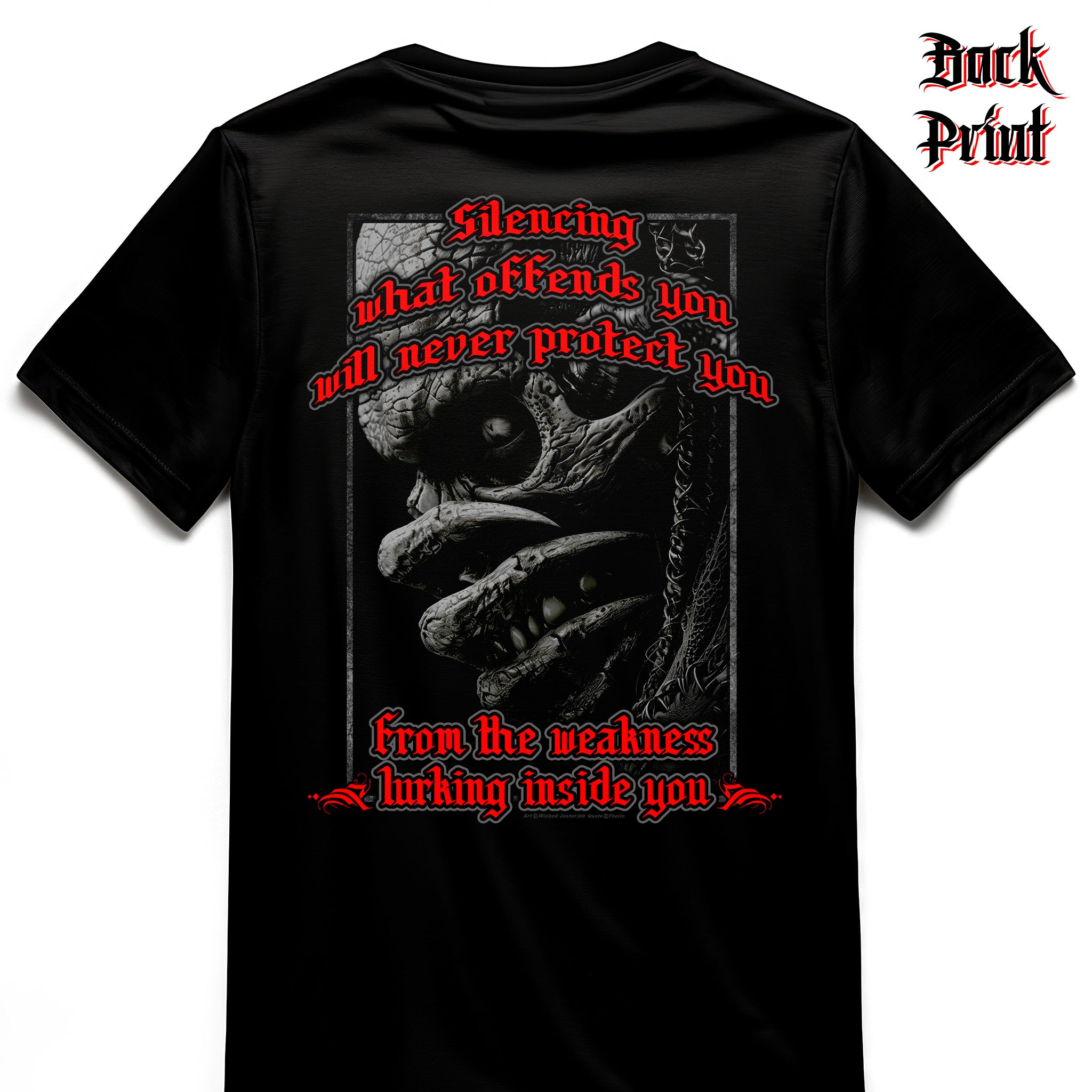 "Silencing" Wicked Jester Premium T-shirt