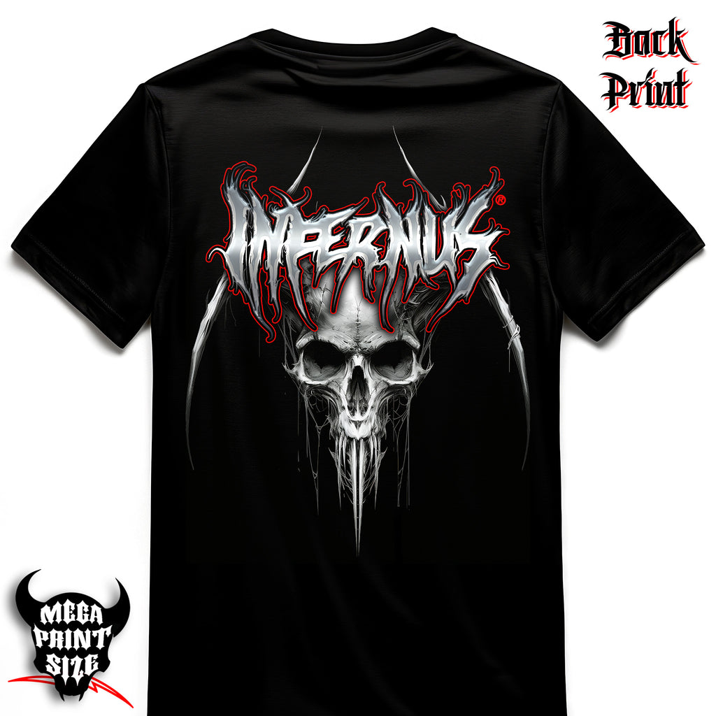 "Skull Crown Logo" Infernus Premium Horror T-shirt
