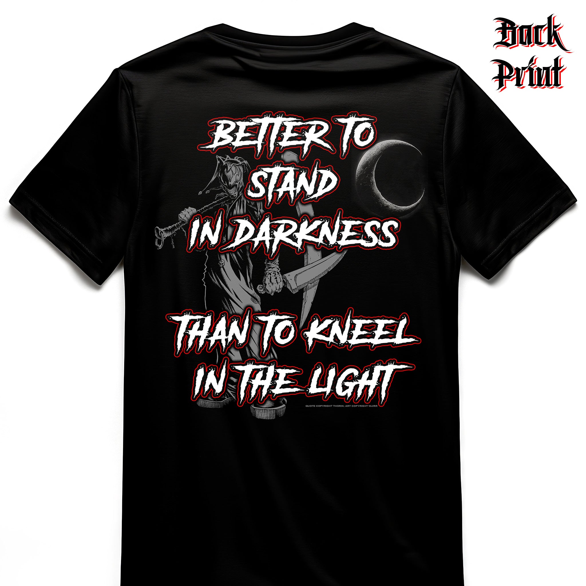 "Stand In Darkness" Wicked Jester Premium T-shirt