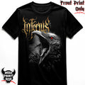 "The Raven" FRONT-sided Infernus Premium Horror T-shirt