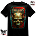 "Turquoise Skull" Infernus Premium Horror T-shirt