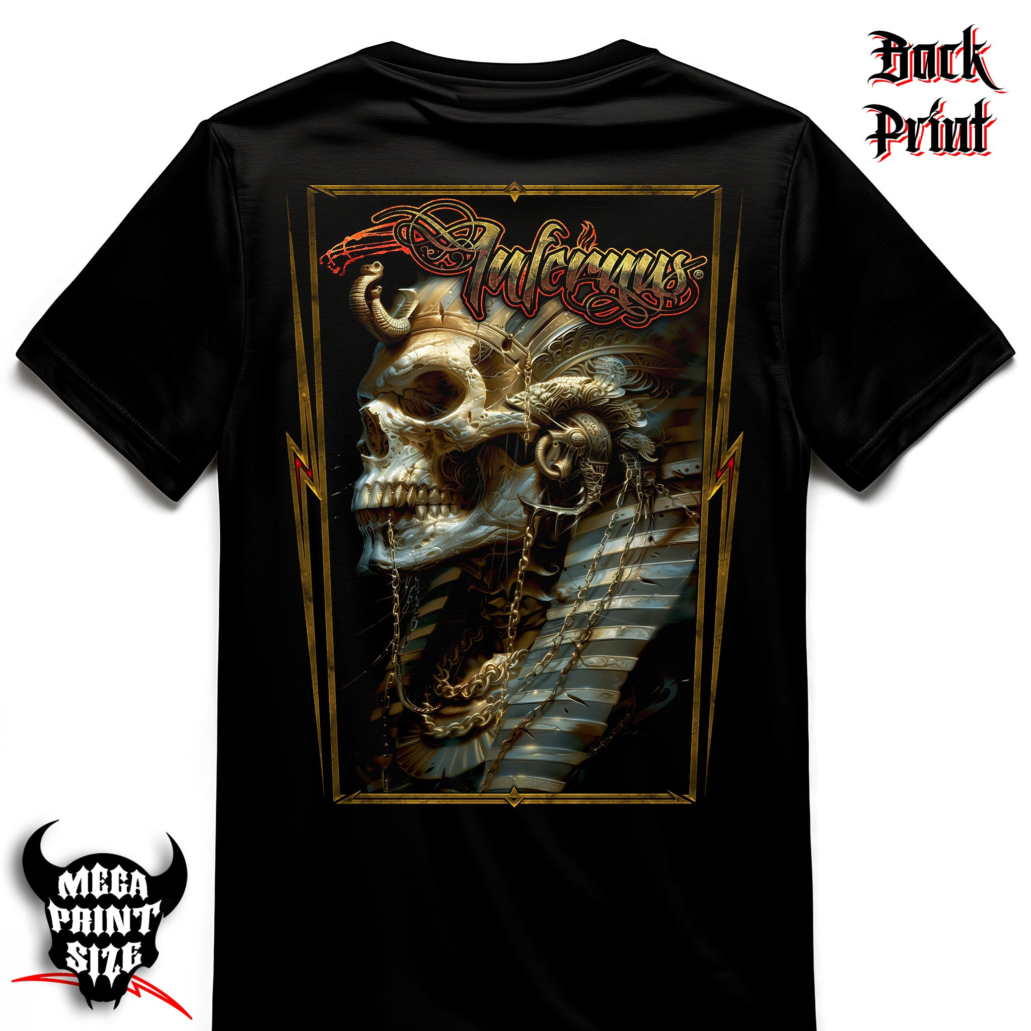 "Tutankhamun" Infernus Premium Horror T-shirt