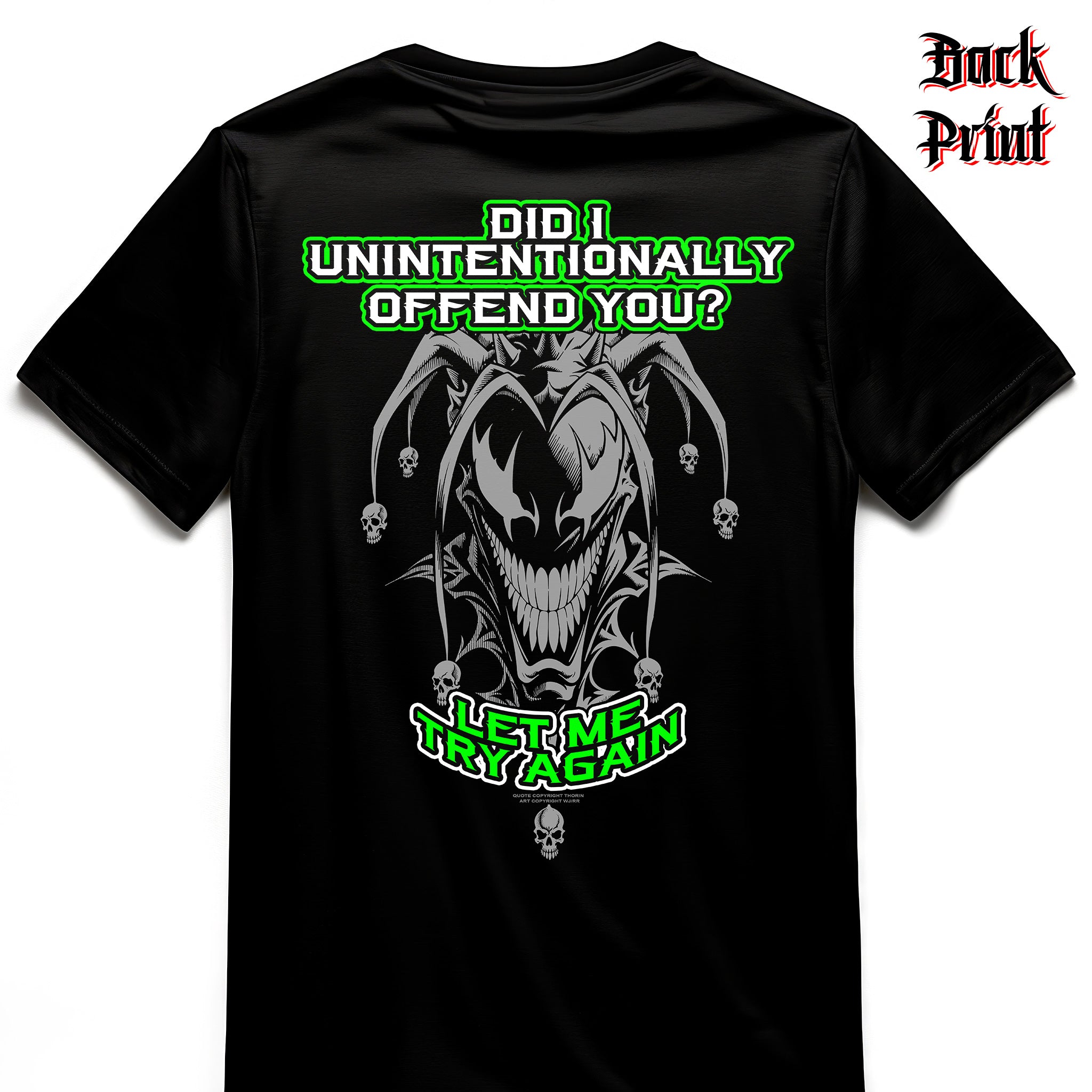 "Unintentionally" Wicked Jester Premium T-shirt