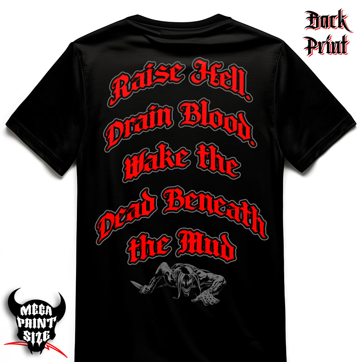 "Wake The Dead" 2-sided Premium WJ Halloween T-shirt