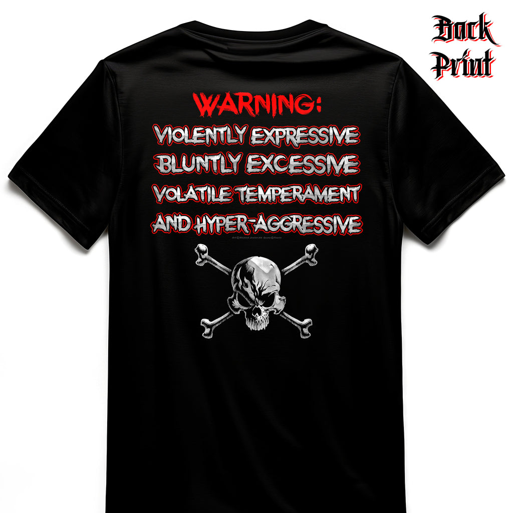 "Warning Label" Wicked Jester Premium T-shirt