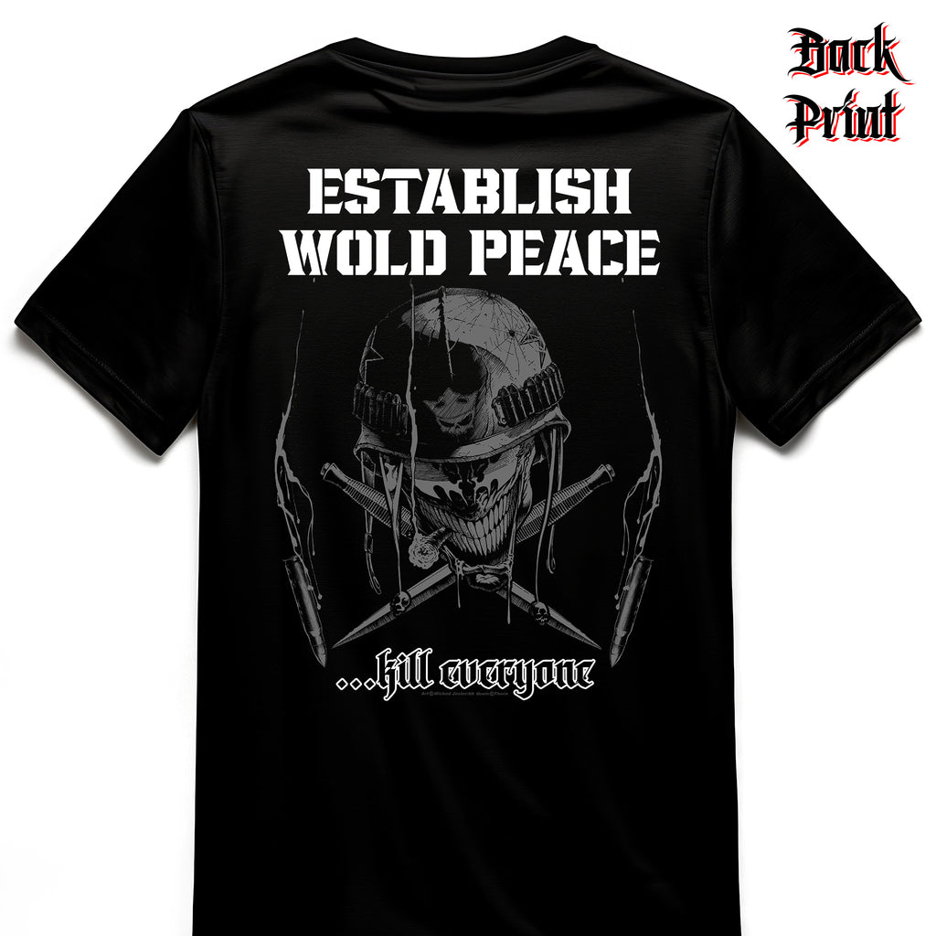 "World Peace" Wicked Jester Premium T-shirt