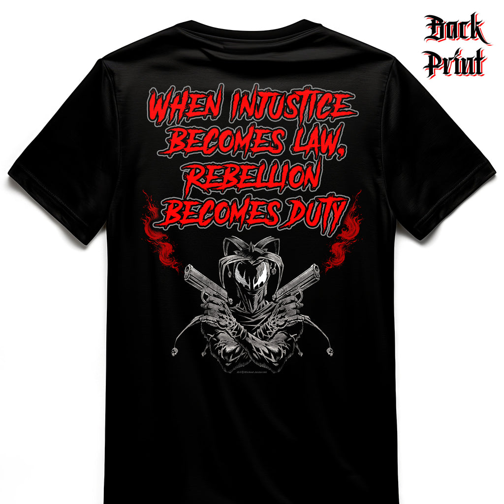 "Vigilante Jester" Wicked Jester Premium T-shirt