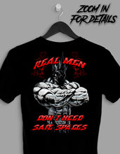 Load image into Gallery viewer, &quot;Real Men&quot; Wicked Jester Tee Shirt
