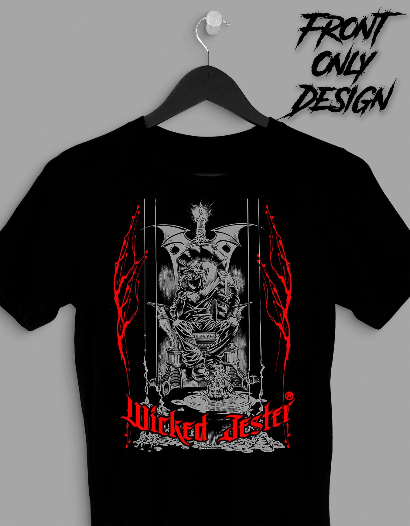 Throne Graphic Tee Shirt (S22) – Wicked Jester Clothing