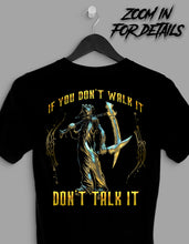 Load image into Gallery viewer, &quot;Walk and Talk&quot; Wicked Jester Tee Shirt

